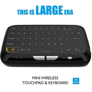 Read more about the article EASYTONE H18 2.4Ghz Wireless Mini Keyboard with Touchpad Mouse, Whole Panel Touchpad and Handheld Remote for PC, Pad, Google Android TV Box and More